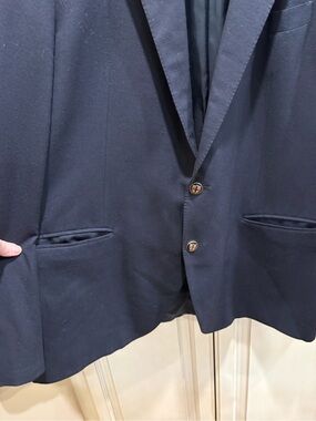 Polo by Ralph Lauren Navy Two-Button Sport Coat